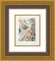 Salvador Dali - Divine Comedy - Purgatory 26 - Signed