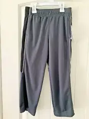 New Boys Size 5 Old Navy Gray Go-Dry Pants XS Athletic NWT Track Jogging