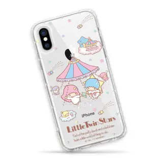 KikiLala 雙子星 iPhone 8/7 Plus 彩繪水鑽手機空壓殼 - 跳舞