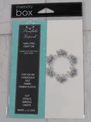 Memory Box Steel Craft Die, Snowflake Cutwork, 98647