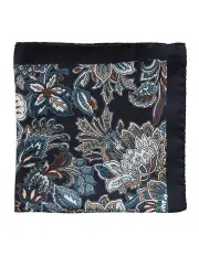 [Dom Bagnato] Floreale Silk Pochette in Brown