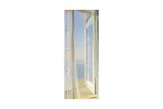 3D Door Sticker 77x220cm Removable Self Adhesive Vintage Wall Decal-Balcony Scenery