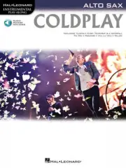 Coldplay for Alto Sax Sheet Music Book and Audio NEW 000103339