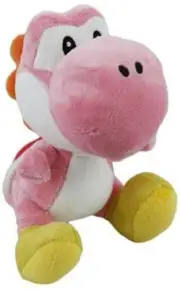 Little Buddy Super Mario Bros. Yoshi 6" Plush - Pink [New Toy] Plush