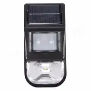 Solar Powered Pir Motion Sensor Led Wall Light Outdoor Garden Security Lamp