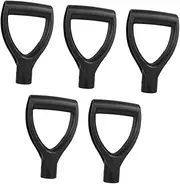 5pcs Durable Plastic Handle Replacement for Snow Shovels Ergonomic Grip Spade Handles for Easy Digging and Raking Driveways and Gardens