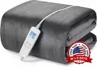 Cobija Electrica 84 x 90 Pulgadas Caliente Para Invierno Manta Termica Cama NEW
