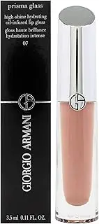 Prisma Glass Lip Gloss - 07 Nude Glow by Giorgio Armani for Women - 0.11 oz Lip Gloss