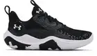 Under Armour Men's UA Spawn 3 Basketball Shoes Black/Steel/Black - 3023738-001,