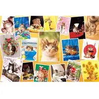 在飛比找Yahoo!奇摩拍賣優惠-村松誠 收藏集 滿滿的貓 (Epoch, 1000片, 12
