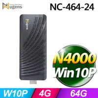 在飛比找PChome24h購物優惠-Nugens NC-464-24 迷你電腦棒 (N4000/