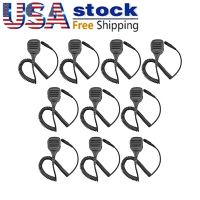 10x Remote Speaker Mic For XPR3300 XPR3500e XPR3500 DEP570 DEP550 MTP3250 Radio