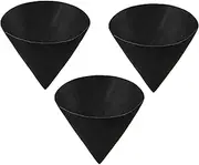 Folpus 3X Planter Basket Liners Multifunctional Round Cone Shaped Foldable Flower Pot Liners for Wedding Parties Decor Accessories, 14inch
