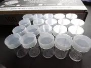 20 Whitman Presidential Small Dollar Round Coin Storage Tubes Screw On Caps