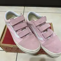 在飛比找蝦皮購物優惠-［二手鞋子］VANS UA OID SKOOL粉色 麂皮魔鬼