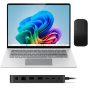 Microsoft Surface Laptop Copilot+ PC + Microsoft Surface Thunderbolt 4 Dock + Mi