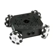 78mm 4WD Omnidirectional Wheel Chassis Mobile Robot Car GB37 Motor for Arduino