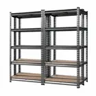 4x Giantz 1.5M Garage Shelving Warehouse Rack Storage Racking Storage Steel