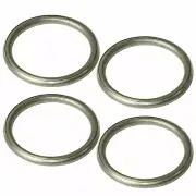 Kawasaki Exhaust Gaskets - ZX-6 ZX-6R EX650 KRF750 ZX-9R VN900 Vulcan (set of 4)