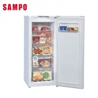 在飛比找Yahoo奇摩購物中心優惠-SAMPO聲寶 125公升變頻直立式風冷無霜冷凍櫃 含基本安