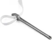 Strap Wrench with 18" Handle - Adjustable Nylon Pipe Opener for Oil Filters