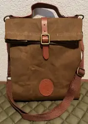 16C Wax Canvas Cooler Bag - Tobacco
