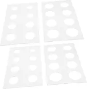 Ciieeo 400pcs Paper Coin Holders for Collecting Assorted Coin Flips for Collectors and Giving