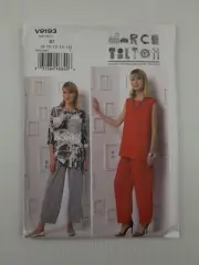Vogue Sewing Pattern 9193 V9193 Misses Tunic Pants Pattern Size 8-16 NEW