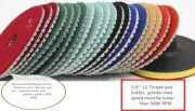 4 Inch Polishing Pad 268 Granite Marble Concrete Sandstone Terrazzo polish renew