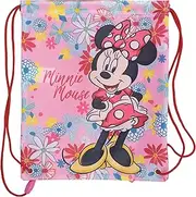 Snack Bag for Boys and Girls - String Bag for Kids Snack - Minnie Mouse Lunch Bag