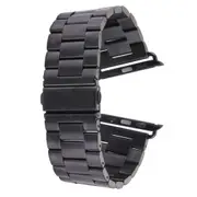 For Apple Watch SE,40-mm Case,Butterfly Stainless Steel Watch Band,Black