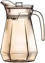 Water Carafe 1800ml Glass Cold Water Pitcher Large Capacity Teapot Household High Temperature Resistant Duckbill Water Kettle Beverage Serveware