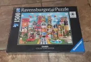 Ravensburger Eames House of Cards Fantasy 1500 Piece Jigsaw Puzzle By Shelley Da
