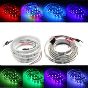 WS2811 1M LED Strip 48 SMD 5050 RGB Dream Color waterproof IP65 DC 12V 33 WHITE