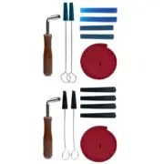 Piano Tuning Tool Set Piano Tuner Wrench for Pianos DIY Tuning Repair Tuner Kit