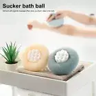 Exfoliating Shower Sponge Sunflower Design Bath Brush with Suction Cup Ring