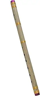 Flute A Key Tune Scale Natural Bamboo flute Hand Indian Bamboo Bansuri 7 Holes Fipple Woodwind Clarinet Musical Instrument Krishna Flute Birthday Gift 16 Inch