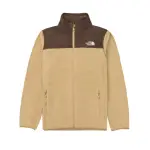 【THE NORTH FACE】北臉 外套 男款 運動外套 保暖 M 100 GLACIER FULL ZIP 棕 NF0A8AYK8HO