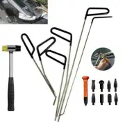 Car Dent Repair Hooks Stainless Steel Push Rods Car Body Dent Removal CrowbarKit