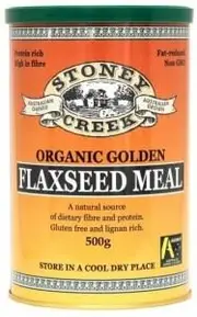 Stoney Creek Organic Golden Flaxseed Meal 500gm