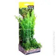 Aqua One Ecoscape Medium Ruffled Lace Plant Green 20cm (28381)
