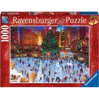 在飛比找momo購物網優惠-【Ravensburger】維寶拼圖 歡樂洛克斐勒中心100