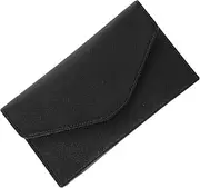 [BESTYASH] Belt Pouch Passport Holder Bag for Women Air Tickets Passport Wallet Id Card Credit Card Organizer Black