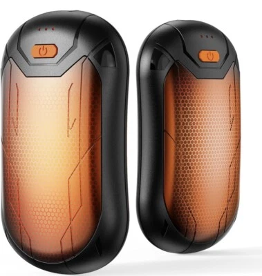 2Pack 4000mAh Electric Hand Warmers Long Heat Rechargeable Portable Gift Outdoor
