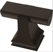 Liberty P43460W-BZM 1 3/8" Classic Footed Cabinet Knob Matte Bronze Finish