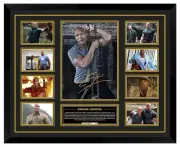 Dwayne Johnson The Rock signed Framed Memorabilia