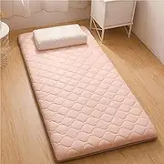 Japanese Floor Mattresses - Single and Double, Comfortable and Breathable, Roll Up and Fold, Portable Sleeping Pad for Floor, Guest Bed and Sofa.(1,120x200cm)