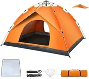 2-3 Person Family Camping Tent, Instant Easy Pop Up,Lightweight Outdoor Hiking Tent Backpacking Tent with Carry Bag, Backpack Tent Suit for Family Beach Hiking Travel