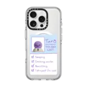 iPhone 16 Pro Clear Case MagSafe Compatible TO-DO-LIST