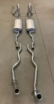 1968-1969 AMC AMX DUAL EXHAUST SYSTEM, ALUMINIZED